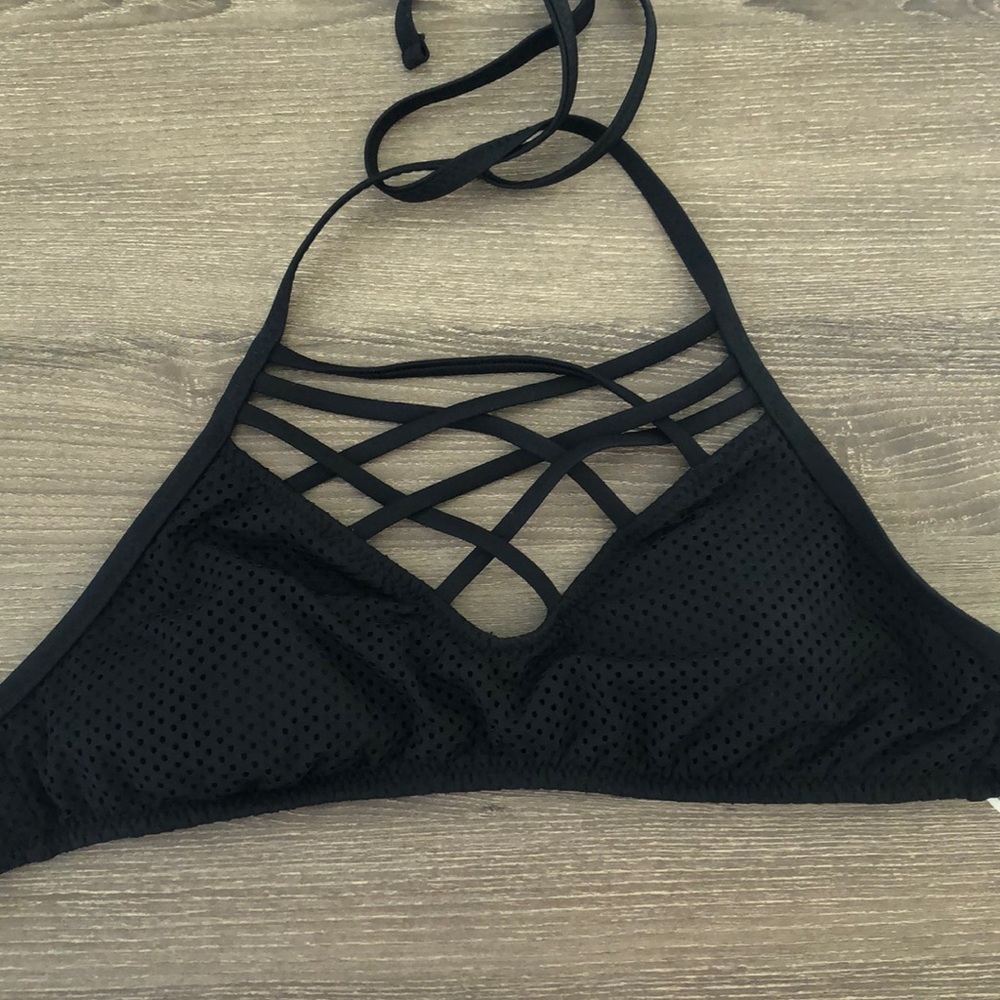 Mossimo black bikini top